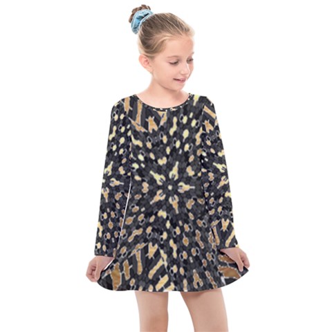 Kids  Long Sleeve Dress 