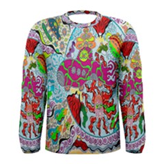 SupersonicVolcanicSplash Mens Long Sleeve Tee - Men s Long Sleeve T-Shirt