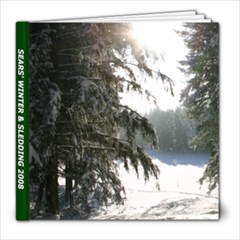SEARS  WINTER & SLEDDING 2008 - 8x8 Photo Book (30 pages)