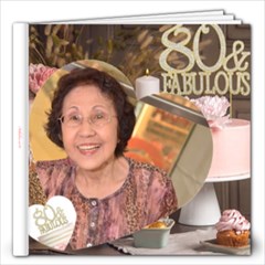 Mama - Fabulous at 80 - 12x12 Photo Book (20 pages)