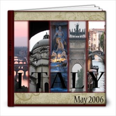 Italy May 2006 - 8x8 Photo Book (20 pages)