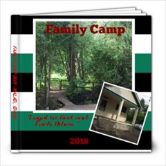 Family Camp 18 - 8x8 Photo Book (20 pages)