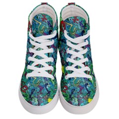 Women s Hi-Top Skate Sneakers