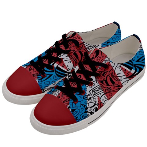 Men s Low Top Canvas Sneakers 