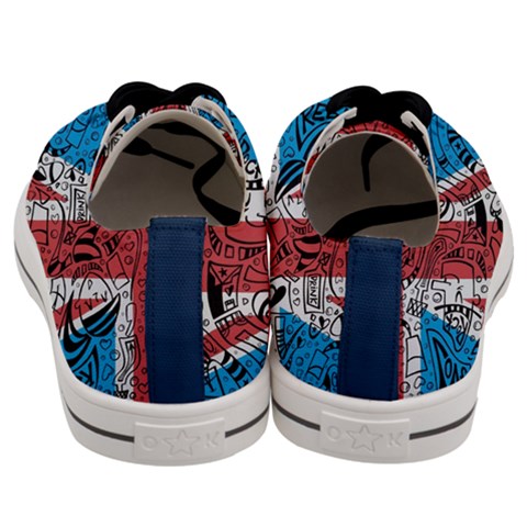 Men s Low Top Canvas Sneakers 