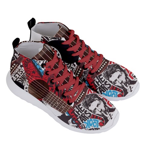 Men s Lightweight High Top Sneakers 