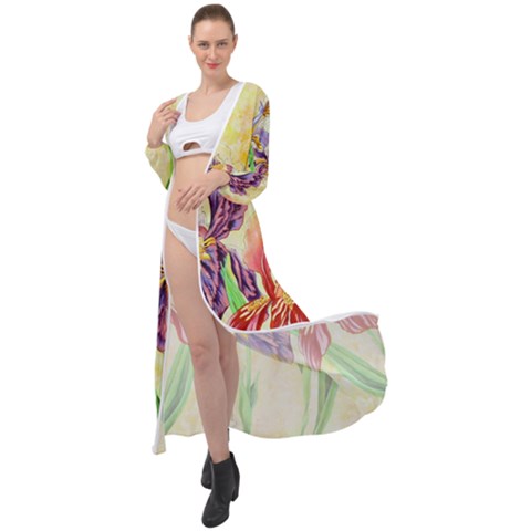 Maxi Chiffon Beach Wrap 