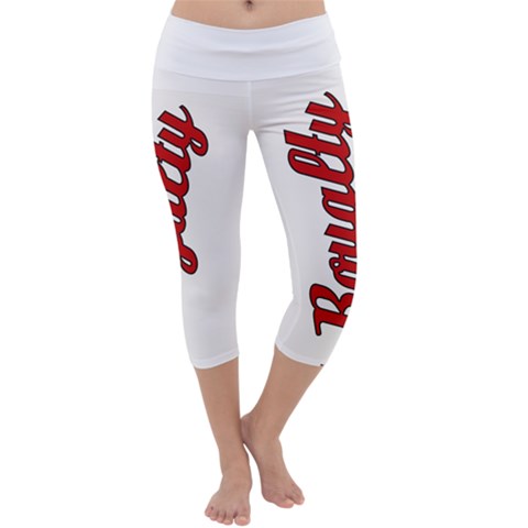 Capri Yoga Leggings Front