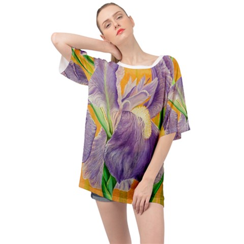 Oversized Chiffon Top 