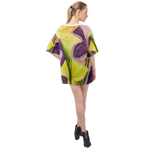 Oversized Chiffon Top 