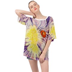 chiffon oversized top the iris and the lady - Oversized Chiffon Top