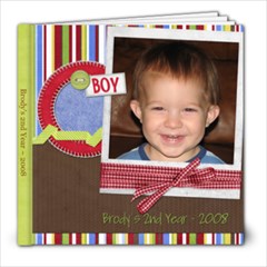 Brody s 2nd Year - 8x8 Photo Book (20 pages)