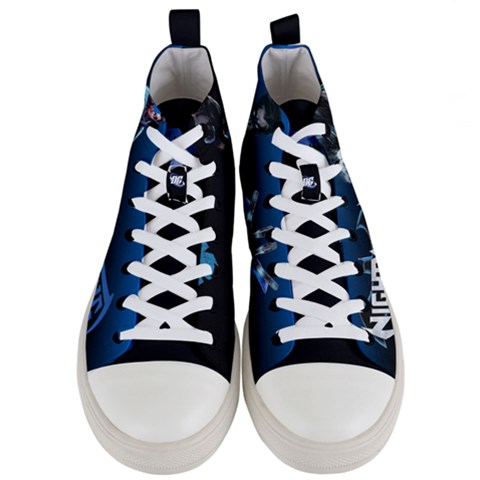 Men s Mid-Top Canvas Sneakers 