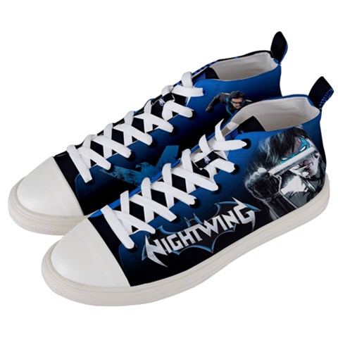 Men s Mid-Top Canvas Sneakers 