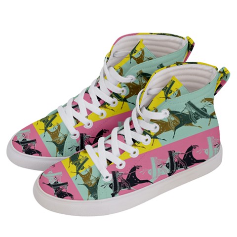 Women s Hi-Top Skate Sneakers 