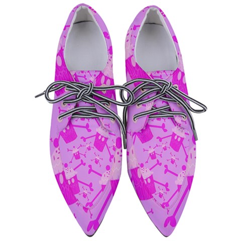 Women s Pointed Oxford Shoes 