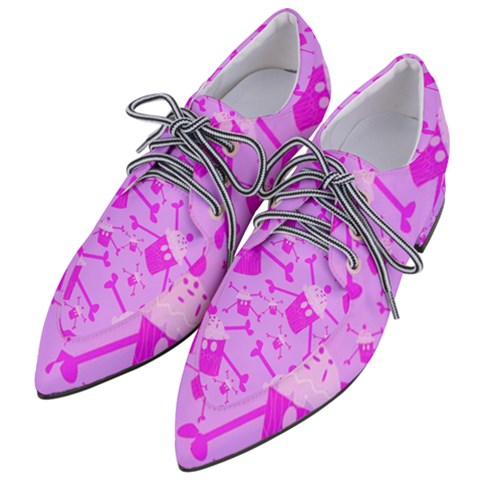 Women s Pointed Oxford Shoes 