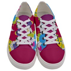 Fun Design sneakers - Women s Low Top Canvas Sneakers