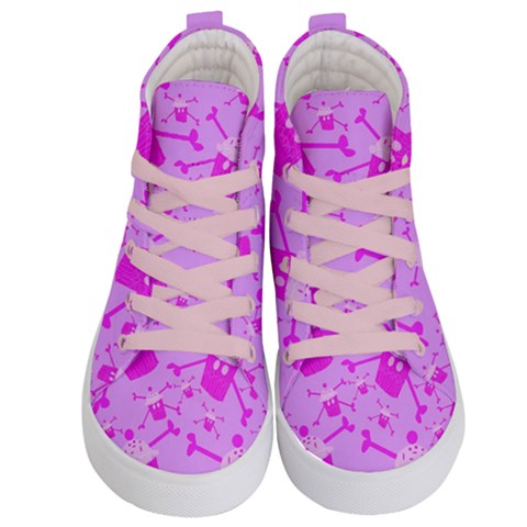 Kids  Hi-Top Skate Sneakers 