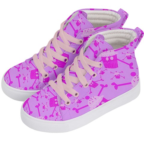 Kids  Hi-Top Skate Sneakers 