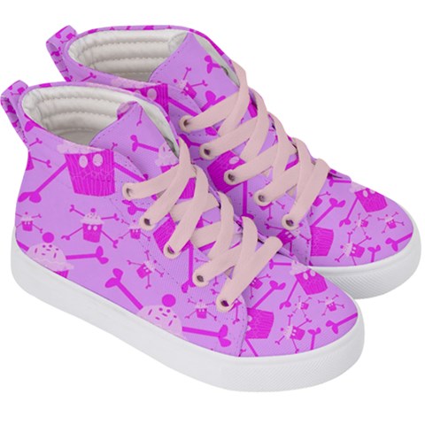 Kids  Hi-Top Skate Sneakers 