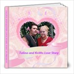 LOVE STORY - 8x8 Photo Book (20 pages)