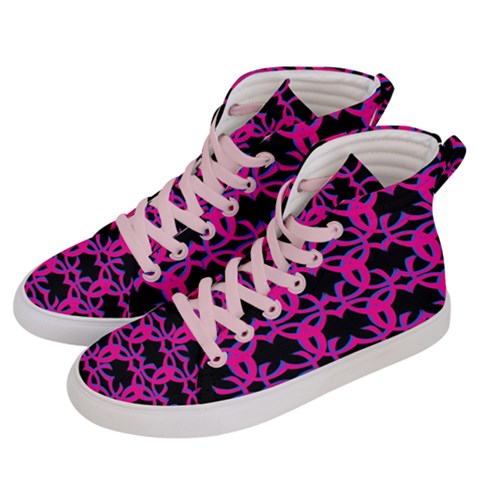 Women s Hi-Top Skate Sneakers 