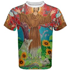 T-shirt - cotton - men s large - brother sun - Men s Cotton T-Shirt