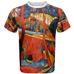 T-shirt - cotton - men s large  - Men s Cotton Tee