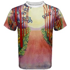 T-shirt - cotton - men s large  - Men s Cotton Tee