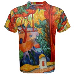 T-shirt - cotton - men s large  - Men s Cotton T-Shirt