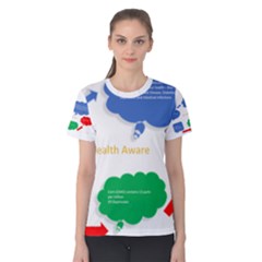 Health Aware T-shirt - Women s Cotton Tee