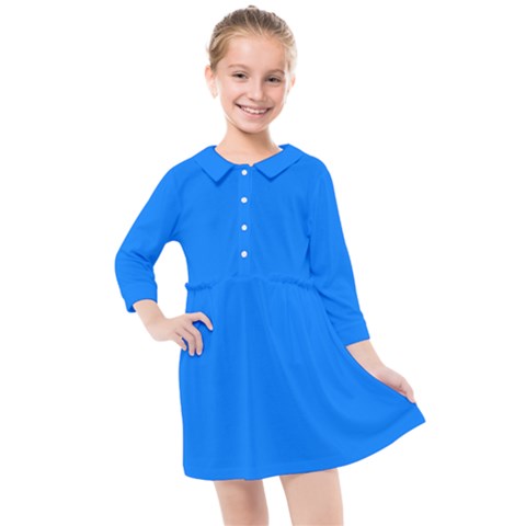 Kids  Quarter Sleeve Shirt Dress 