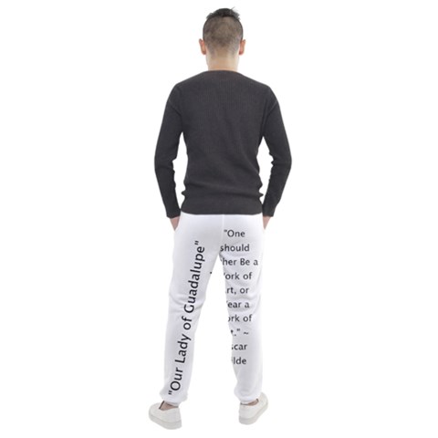 Men s Jogger Sweatpants Back