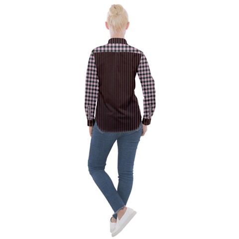 Women s Long Sleeve Pocket Shirt 
