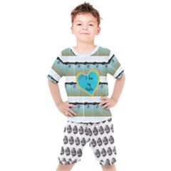 shorts bass - Kids  Tee and Shorts Set