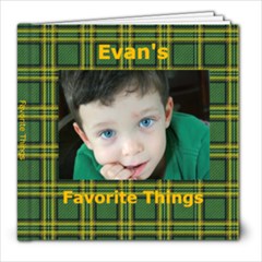 Evan favorite things2 - 8x8 Photo Book (20 pages)