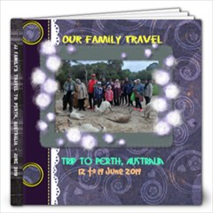 Family Travel - Perth June 2019 - 12x12 Photo Book (20 pages)