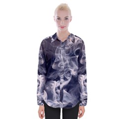 DeaconSmokeShirt2 - Womens Long Sleeve Shirt