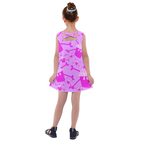 Kids  Cross Back Dress 