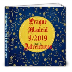 Prague and Madrid Trip 9.2019 - 8x8 Photo Book (20 pages)