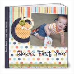 Blake s 1st - 8x8 Photo Book (20 pages)