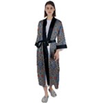 KimonoMarriottCarpet - Maxi Satin Kimono