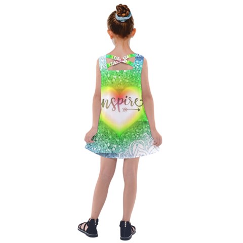 Kids  Cross Back Dress 