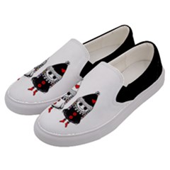 Twin-clowns Men s Canvas Slip Ons by UnicornsAndDonuts