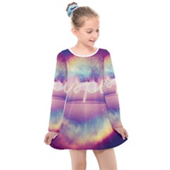 Kids  Long Sleeve Dress