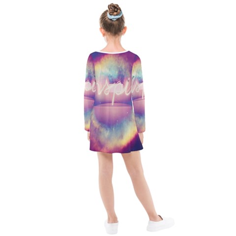 Kids  Long Sleeve Dress 