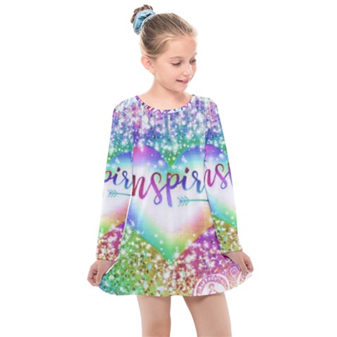 Kids  Long Sleeve Dress 