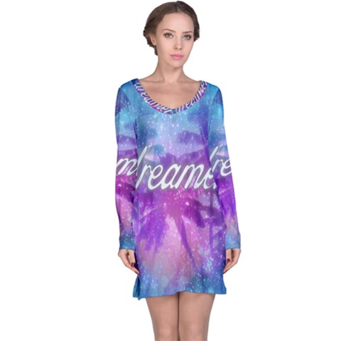 Long Sleeve Nightdress 