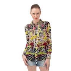 Long Sleeve Chiffon Shirt